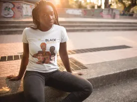 Affirmation Feminist Pro Choice T-Shirt Women’s Size - I Am Black Queen