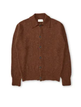 Britten Knitted Cardigan Rosen Brown