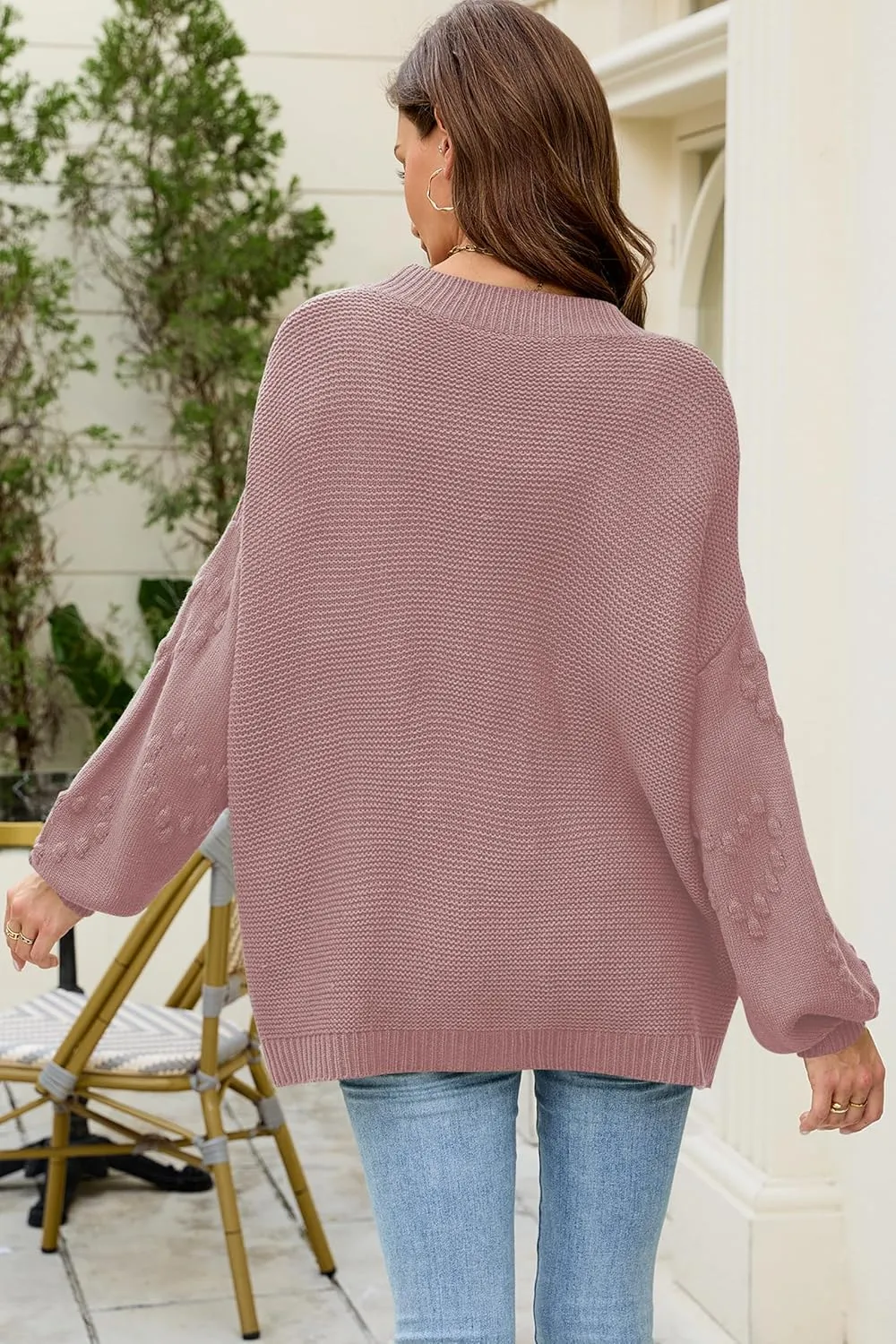 Cakulo Womens 2025 Oversized Chunky Cardigan Sweaters Fall Fashion Open Front Knit Long Sleeve Pockets Cardigans