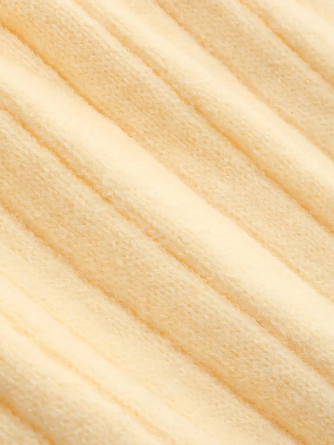 CIDER Knit Polo Long Sleeve Top
