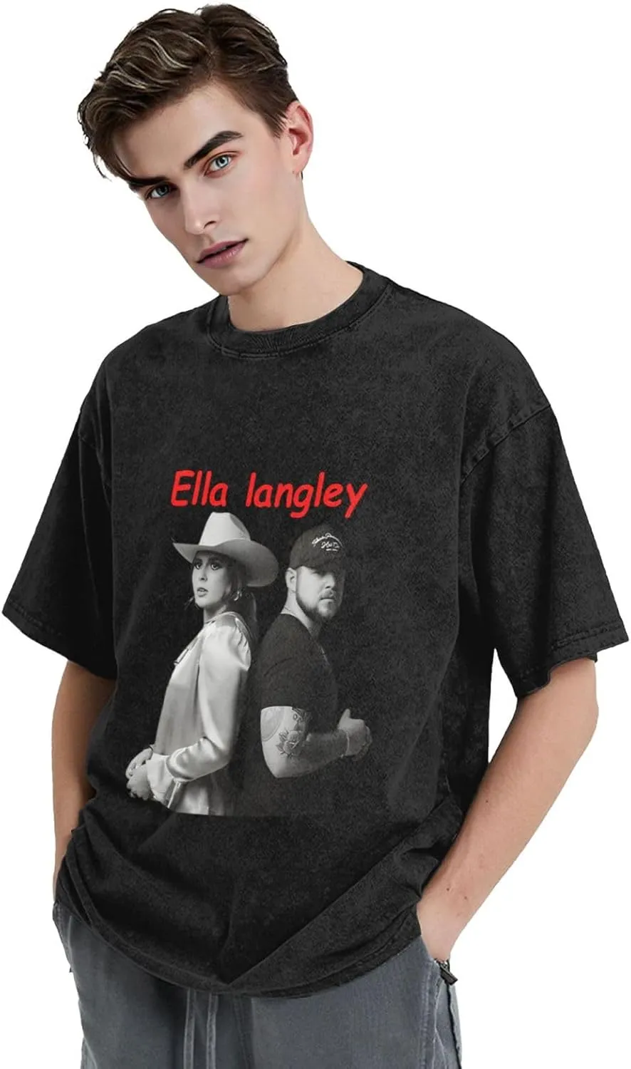 Cool in Summer Men's Breathable Short Sleeves are Versatile, and Sweatpants Can Be Used Comfortable