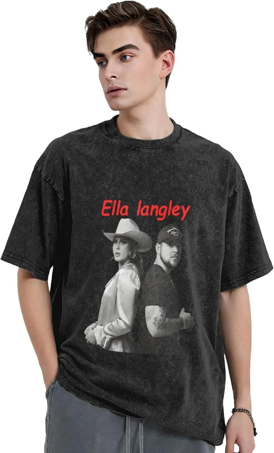 Cool in Summer Men's Breathable Short Sleeves are Versatile, and Sweatpants Can Be Used Comfortable