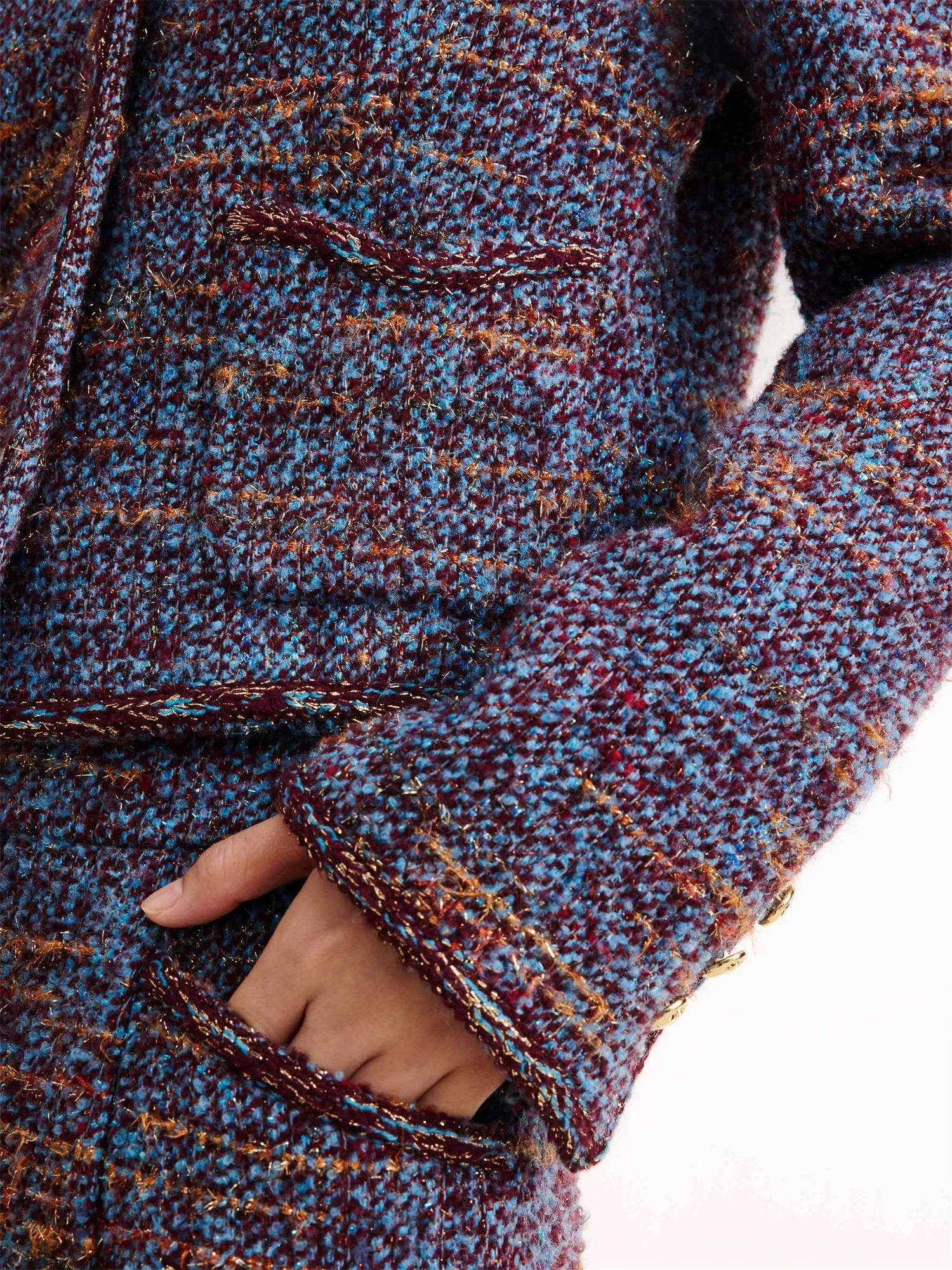 EP YAYING Boucle Coat  EGJAW1231AB