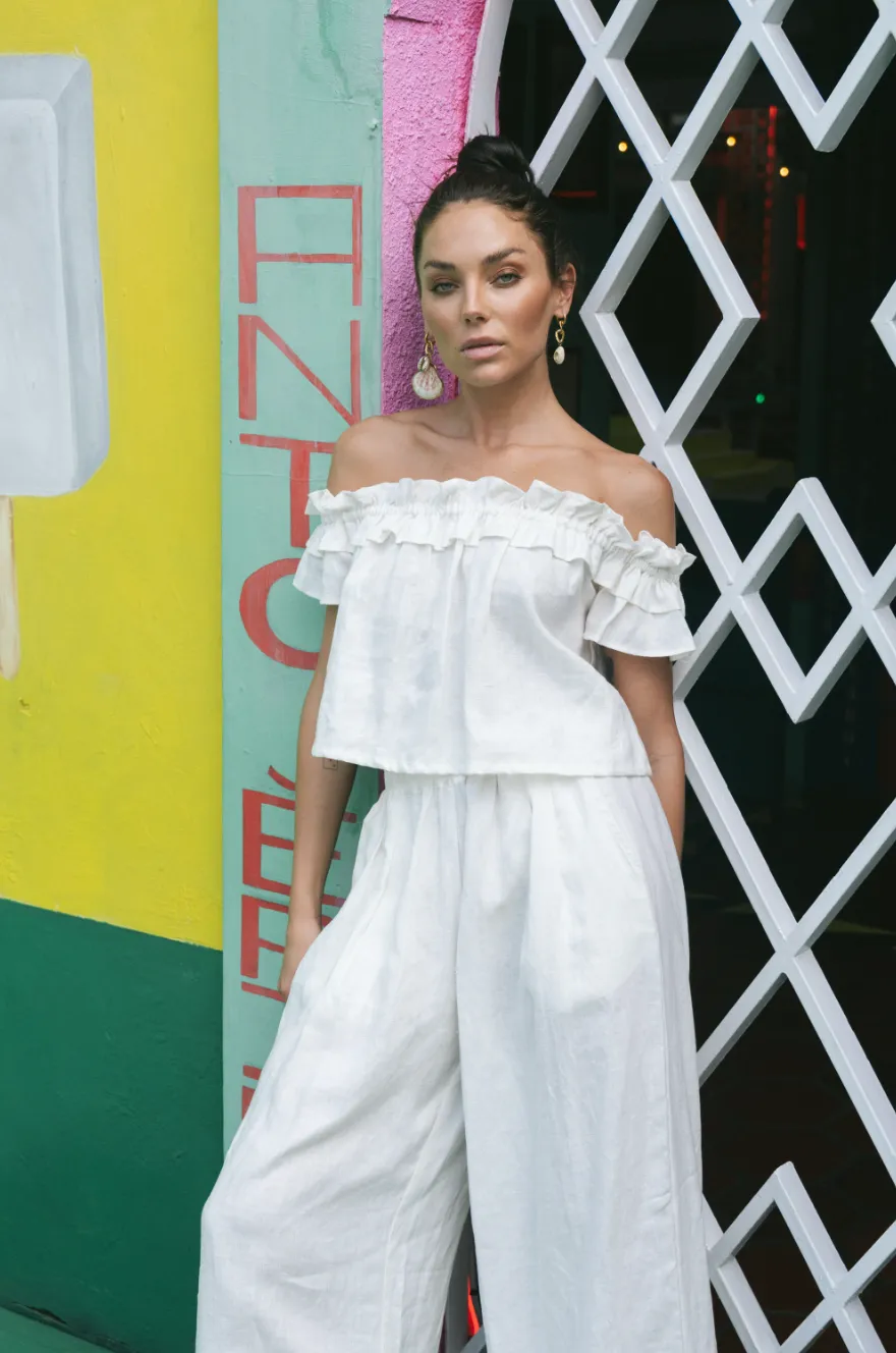 Fae Top Linen - Wholesale