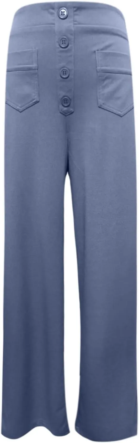 Flexipants - Women's Casual High Waist Stretch Pants, Flexi Pants for Women, Straight Leg Flexi Pants Women