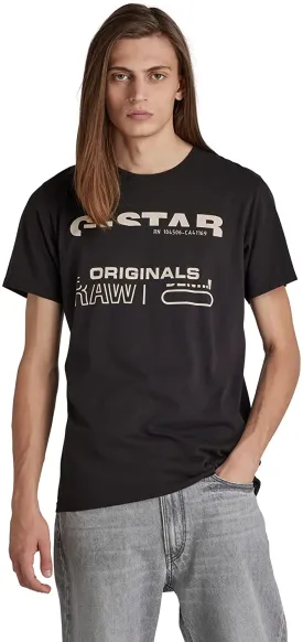 G-Star Raw Men's Originals Overlay Graphic T-Shirt