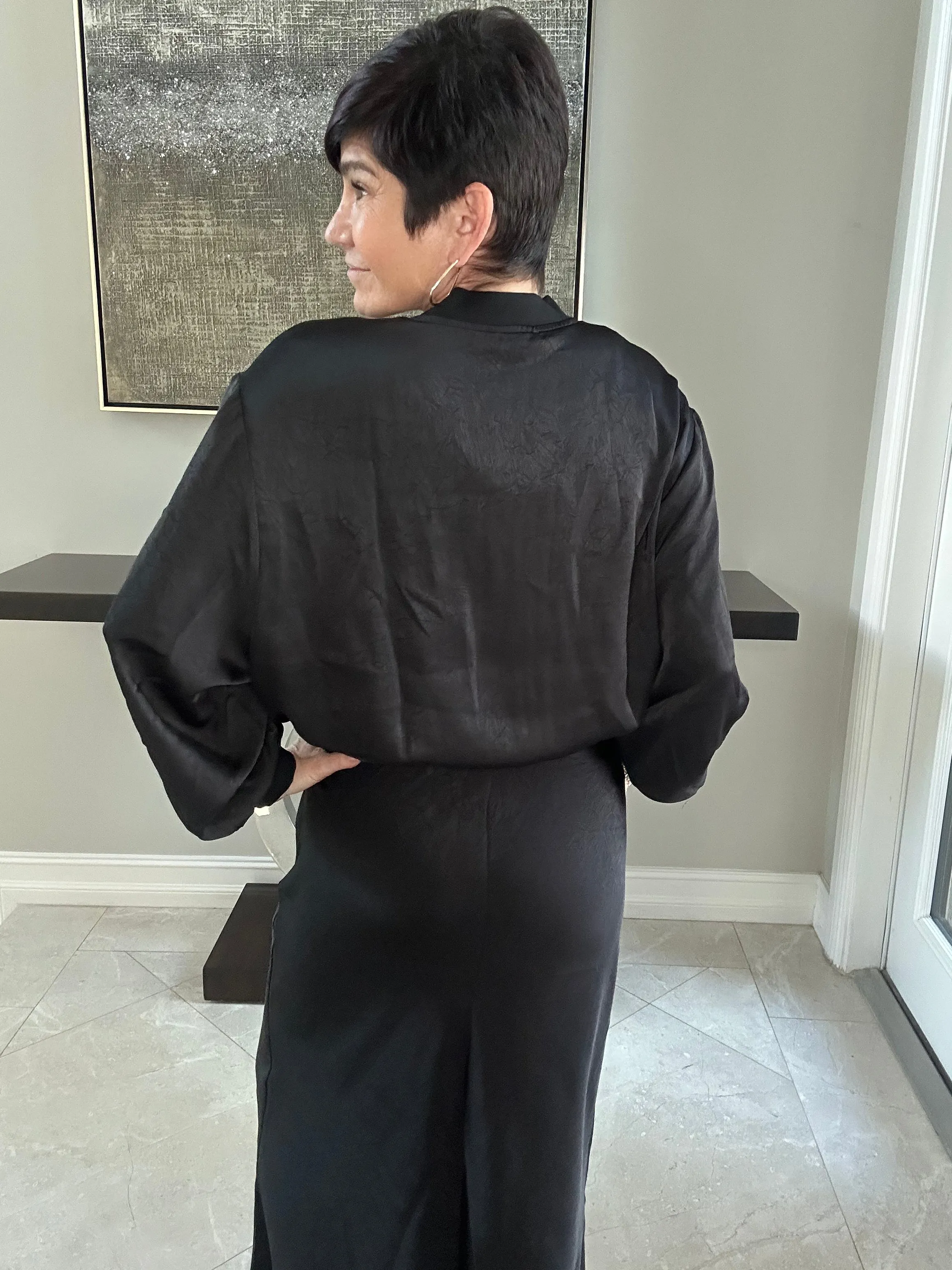 Manhattan Satin Skirt