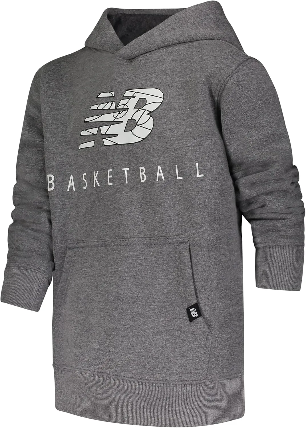 New Balance Boys Hoodie - Fleece Pullover Sweatshirt, Comfy Long Sleeve Hoodies for Boys with Kangaroo Pocket (Sizes 4-20)