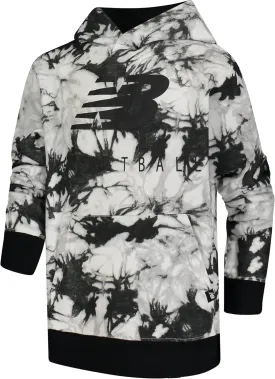 New Balance Boys Hoodie - Fleece Pullover Sweatshirt, Comfy Long Sleeve Hoodies for Boys with Kangaroo Pocket (Sizes 4-20)