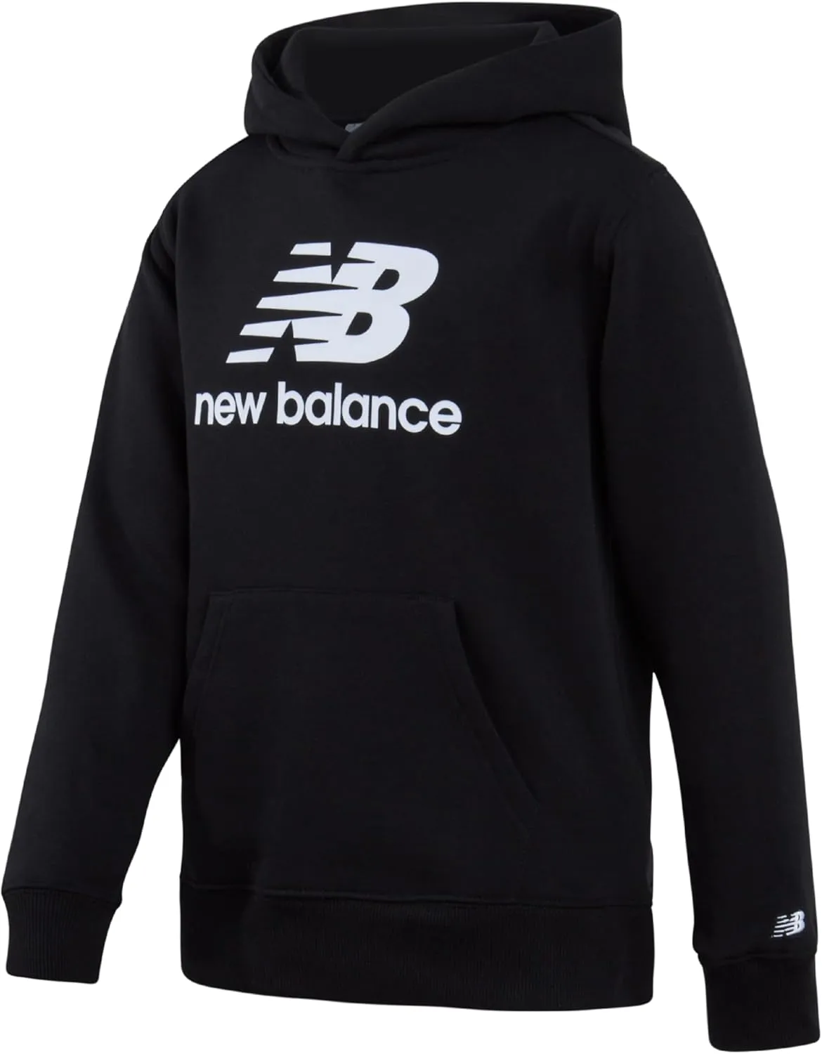New Balance Boys Hoodie - Fleece Pullover Sweatshirt, Comfy Long Sleeve Hoodies for Boys with Kangaroo Pocket (Sizes 4-20)