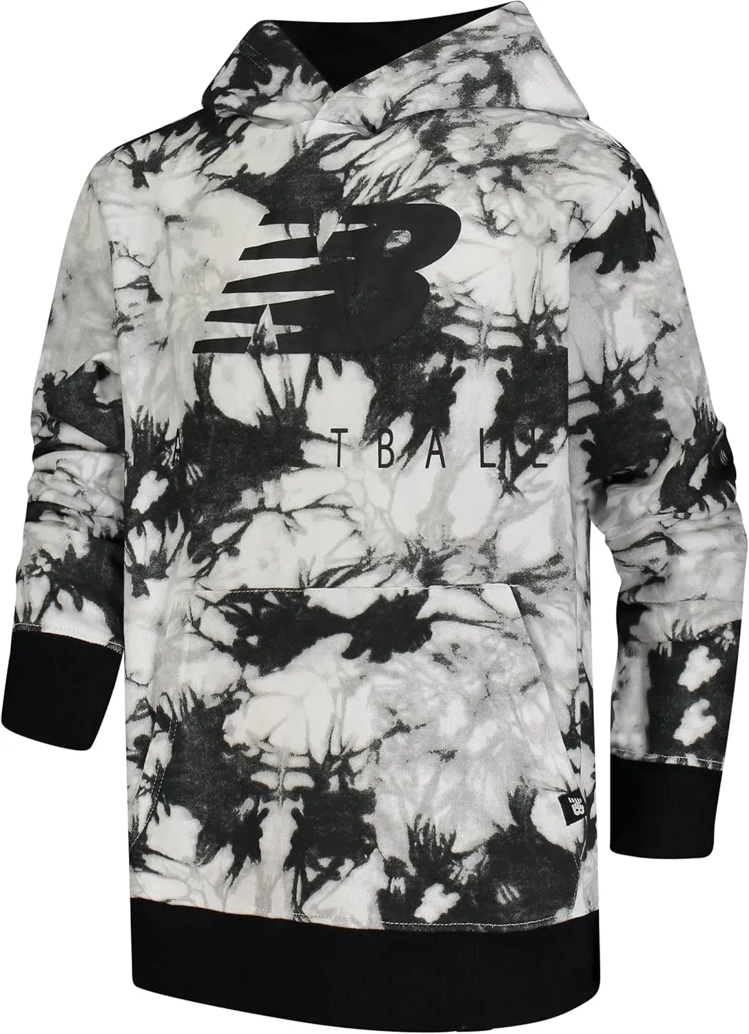 New Balance Boys Hoodie - Fleece Pullover Sweatshirt, Comfy Long Sleeve Hoodies for Boys with Kangaroo Pocket (Sizes 4-20)