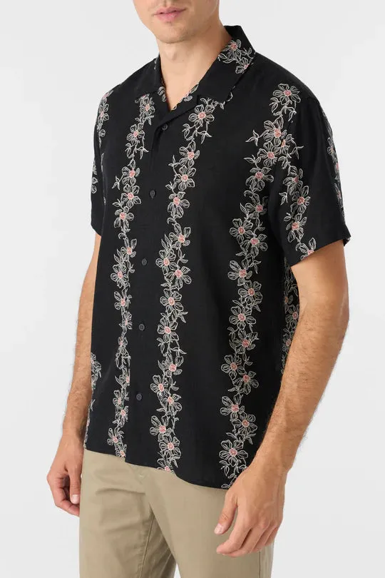 ONeill EAST CLIFF PIER FLOW Shirt - BLACK