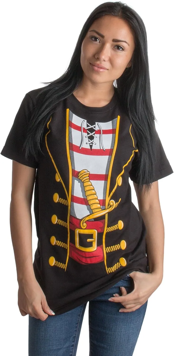 Pirate Costume | Buccaneer Novelty Funny Caribbean Cruise Shirt Unisex Men's T-Shirt