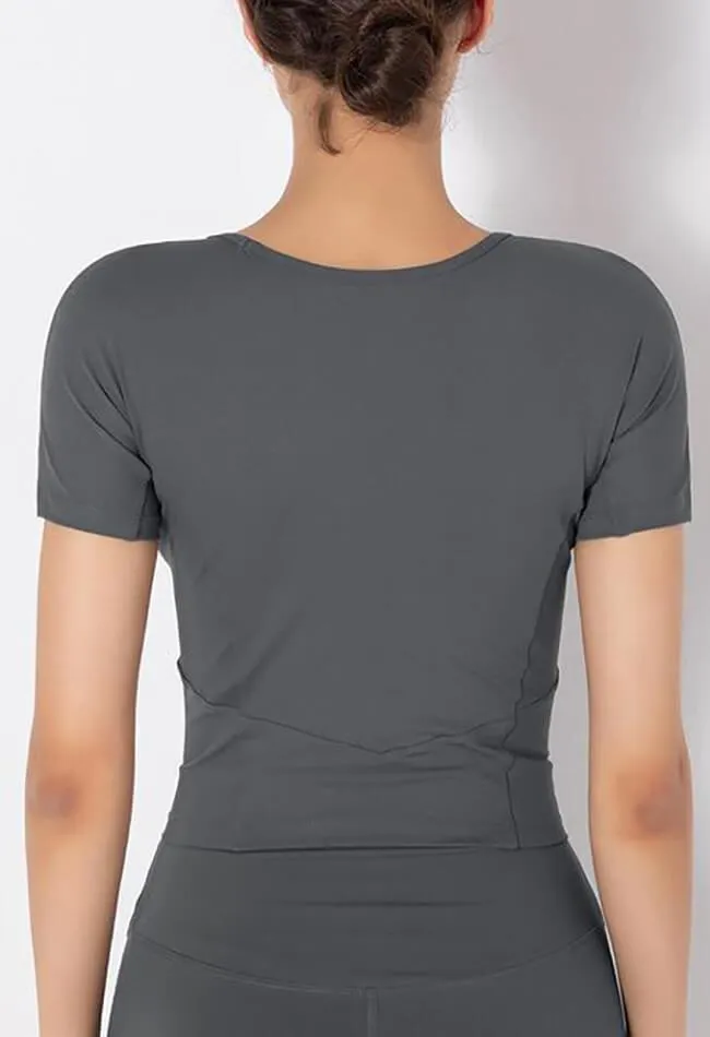 Solid Basic Crop Top - Simple