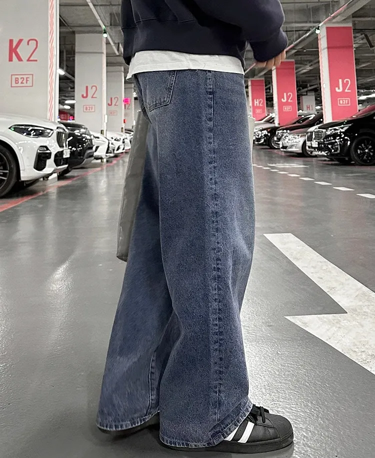 Wide-leg straight