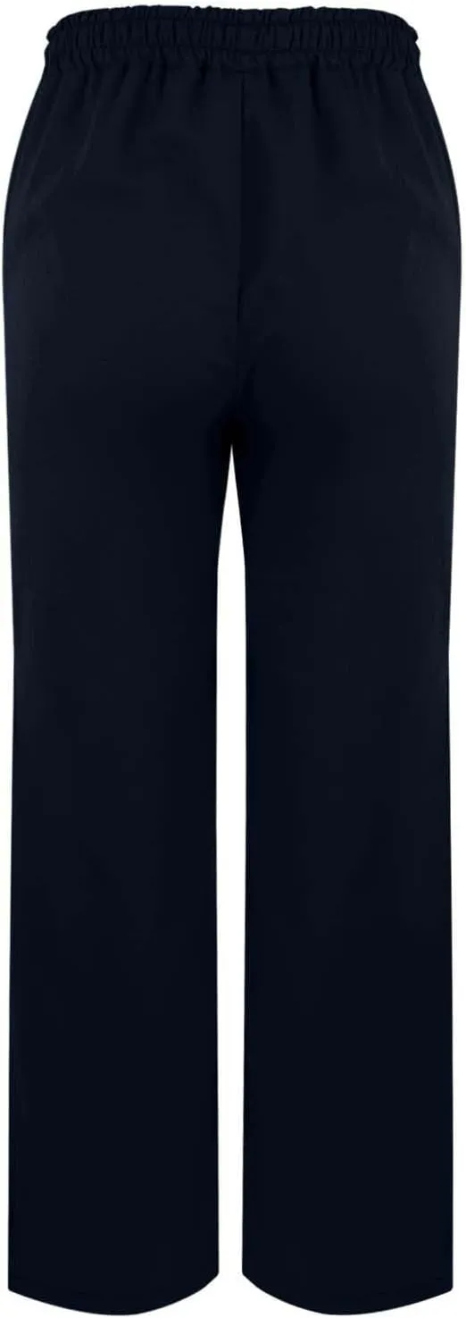 Women's Fashion Loose Casual Solid Color Cotton Linen Dressy Loose Fit Pants